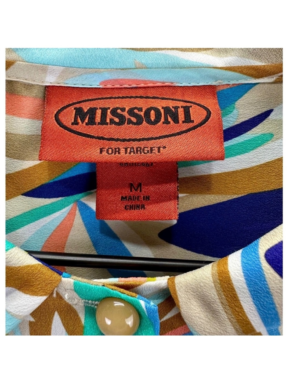 Missoni x Target Two Printed Blouses - Multicolor & Magenta Floral size medium - Picture 5 of 5
